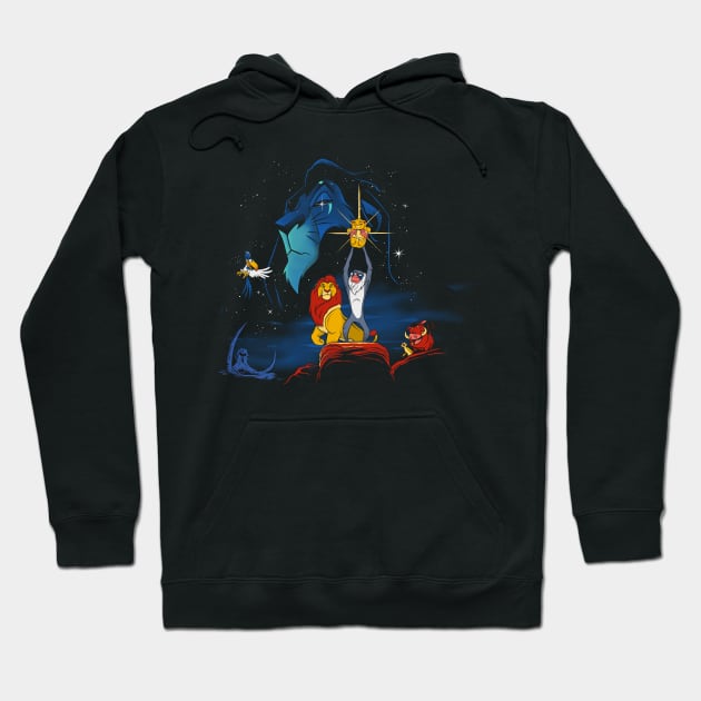 Lion Wars Hoodie by FOUREYEDESIGN